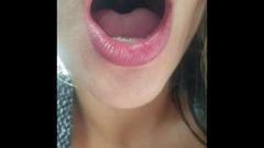 Watch My Tongue Explore My Massive Mouth With Braces